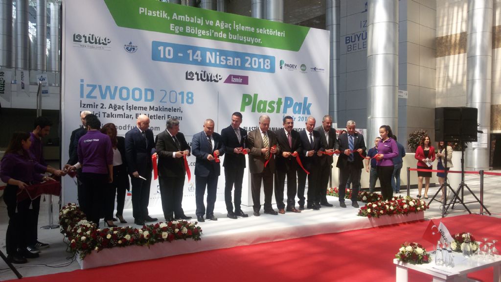 PLAST PAK İZMİR - 2018 Plastik ve Ambalaj Teknolojisi Makine ve Malzemeleri Fuarının Açılışı